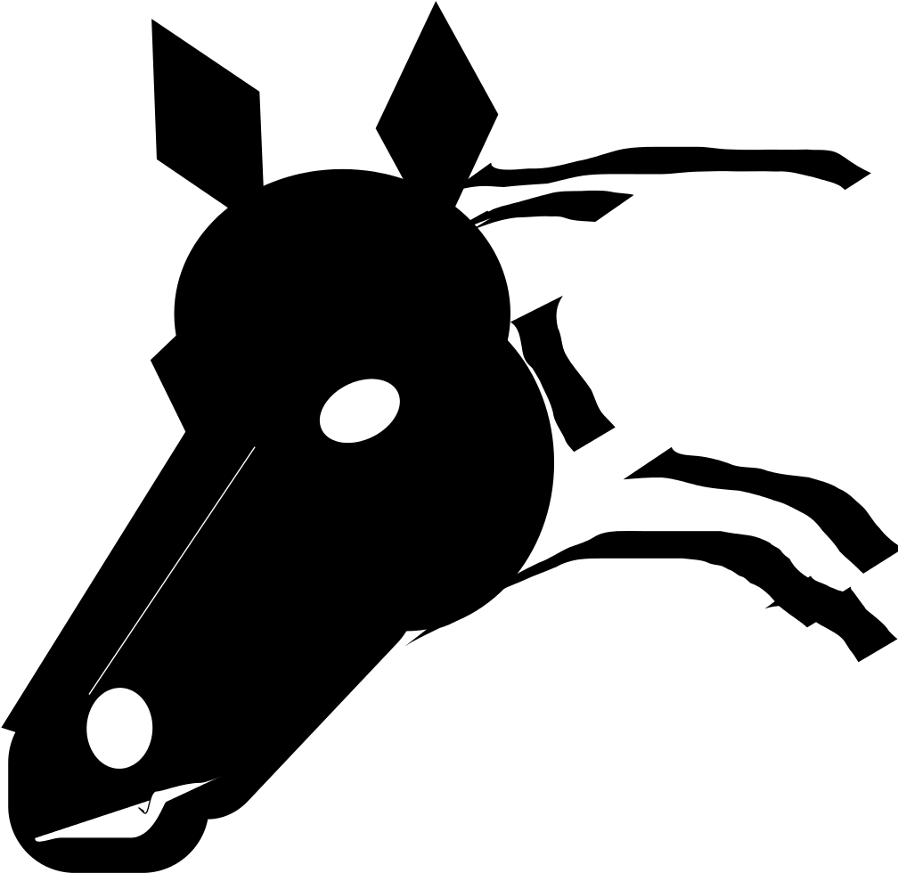 File - Caballo - Svg - Illustration Clipart (1024x1024), Png Download