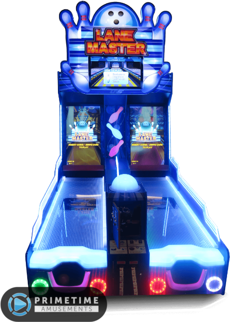 Lane Master Video Bowling Alley Roller By Unis - Lane Master Arcade Game Clipart (598x700), Png Download