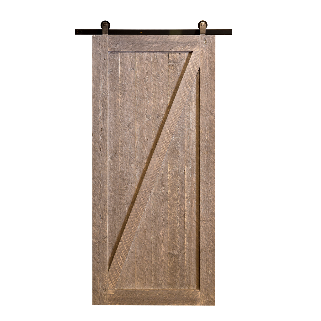 Barn Door Z Bar Pickled Barnwood - Plywood Clipart (1024x1024), Png Download