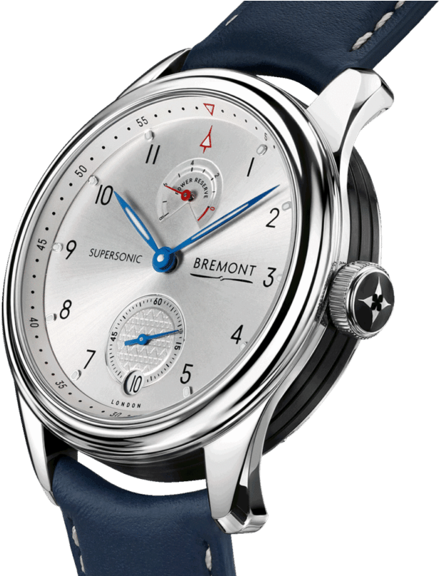 The Bremont Supersonic In White Gold - Bremont Supersonic Rose Gold Clipart (648x806), Png Download