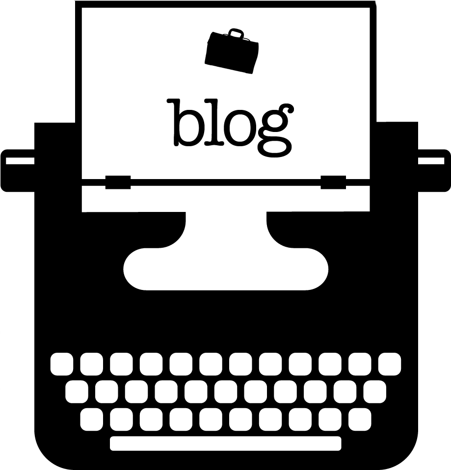 Blog Header Icon - Typewriter Logo Png Clipart (1000x1000), Png Download