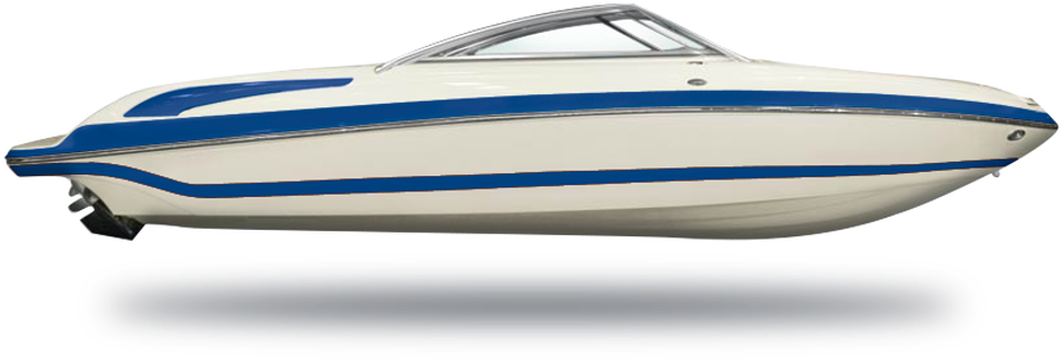 Quick Specs - - Speed Boat Side View Clipart (983x358), Png Download