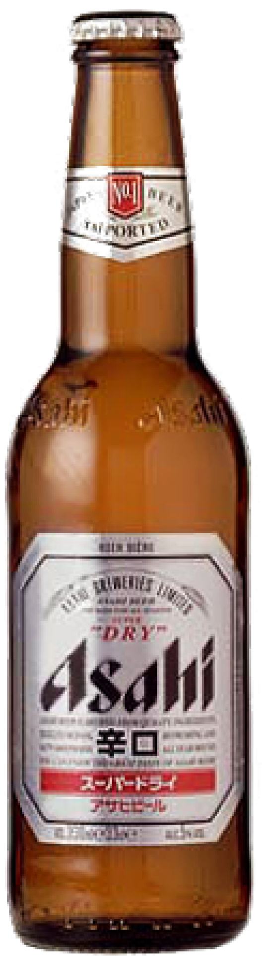 Asahi U0027super Dryu0027 24 Pluspng - Coors Light 330ml Bottle Clipart (600x1981), Png Download