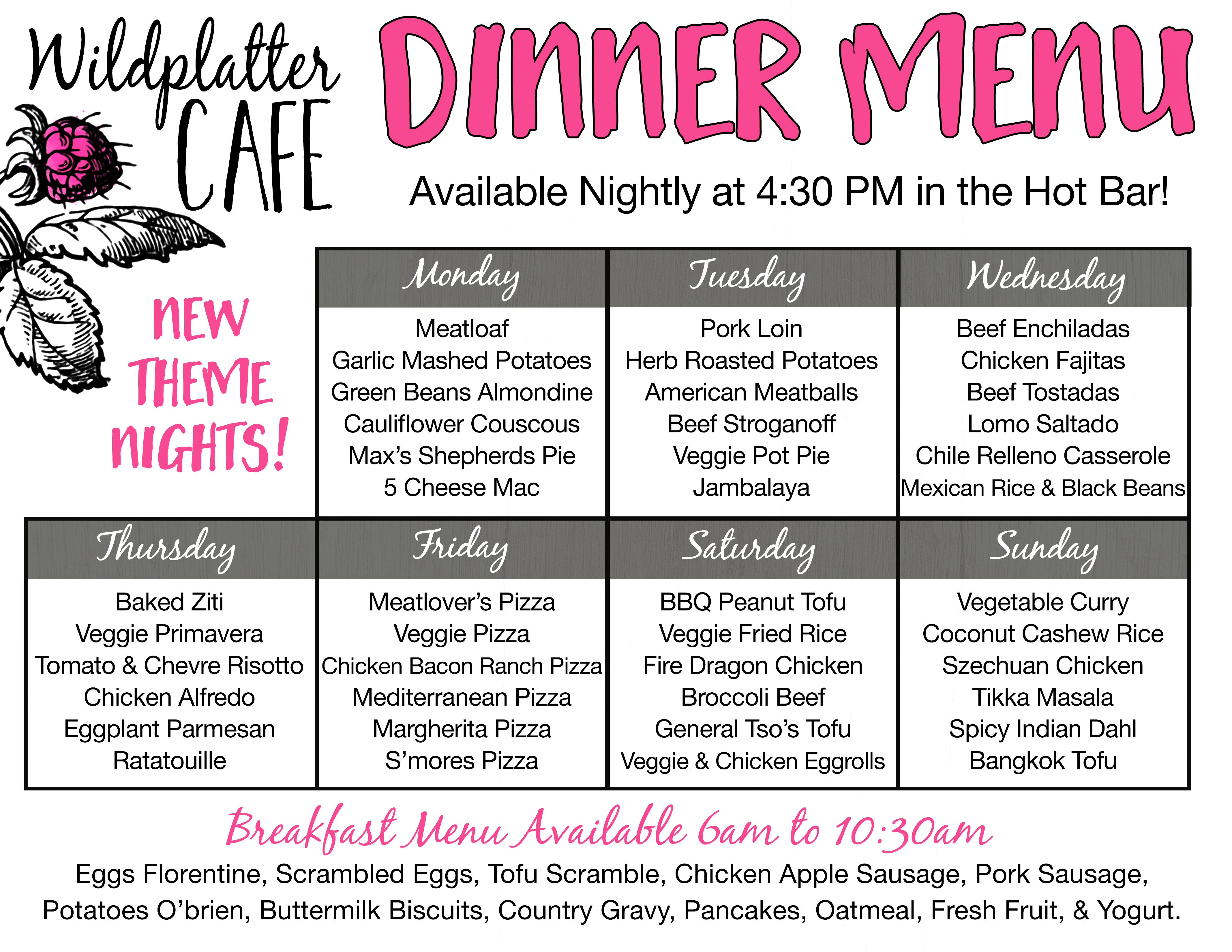 Cafe Hot Bar Menu 1 - Calligraphy Clipart (4271x3300), Png Download