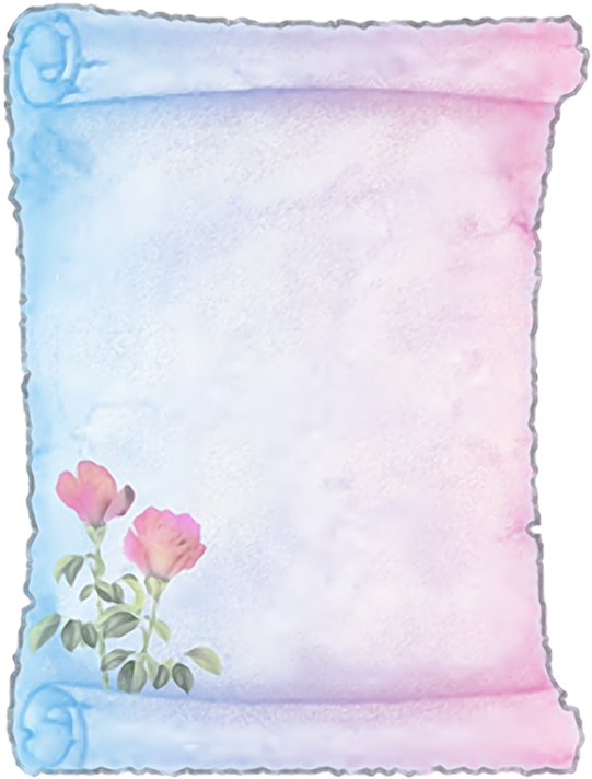 Parchemins - Pergaminho Lilas Png Clipart (600x756), Png Download