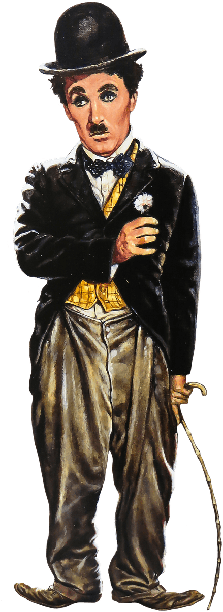 People - History - Posters De Charles Chaplin Clipart (764x1280), Png Download