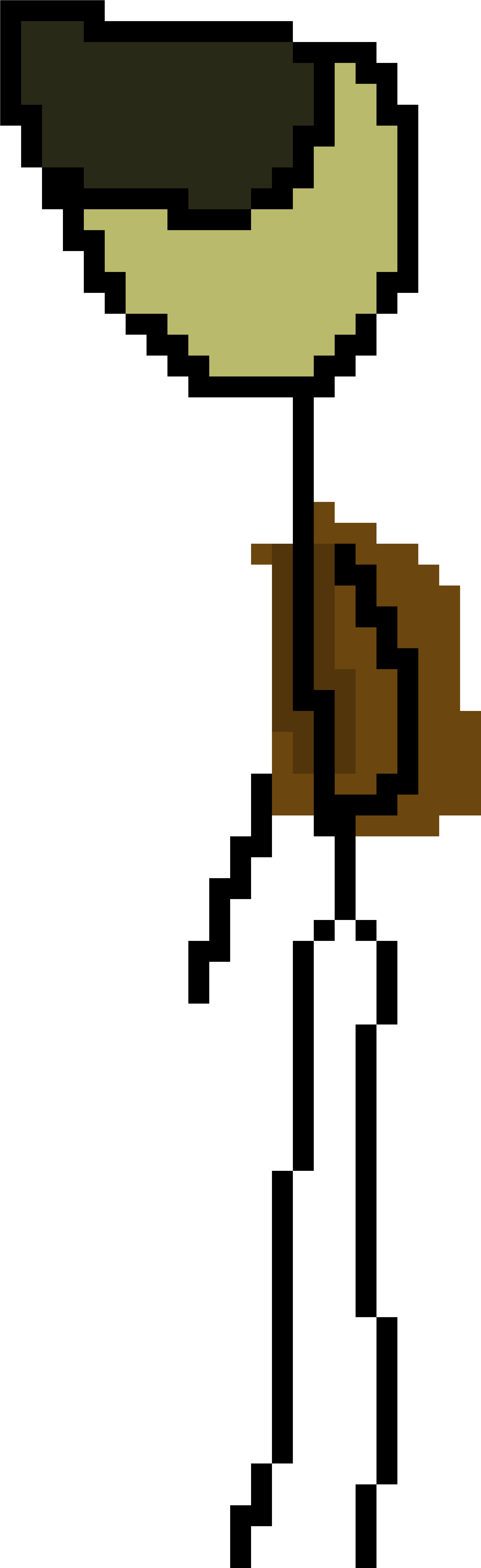 Villager - Graphic Design Clipart (2700x7600), Png Download