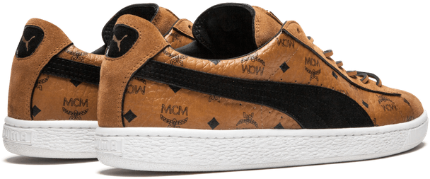 Puma 'mcm' Suede - Skate Shoe Clipart (768x461), Png Download