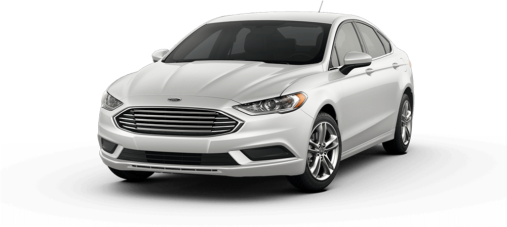 White Platinum - 2018 Ford Fusion Se Png Clipart (1000x500), Png Download