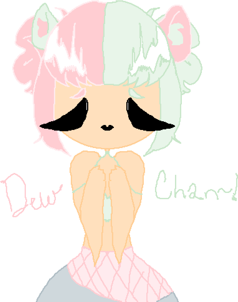Dew - Chan - Illustration Clipart (1000x1000), Png Download