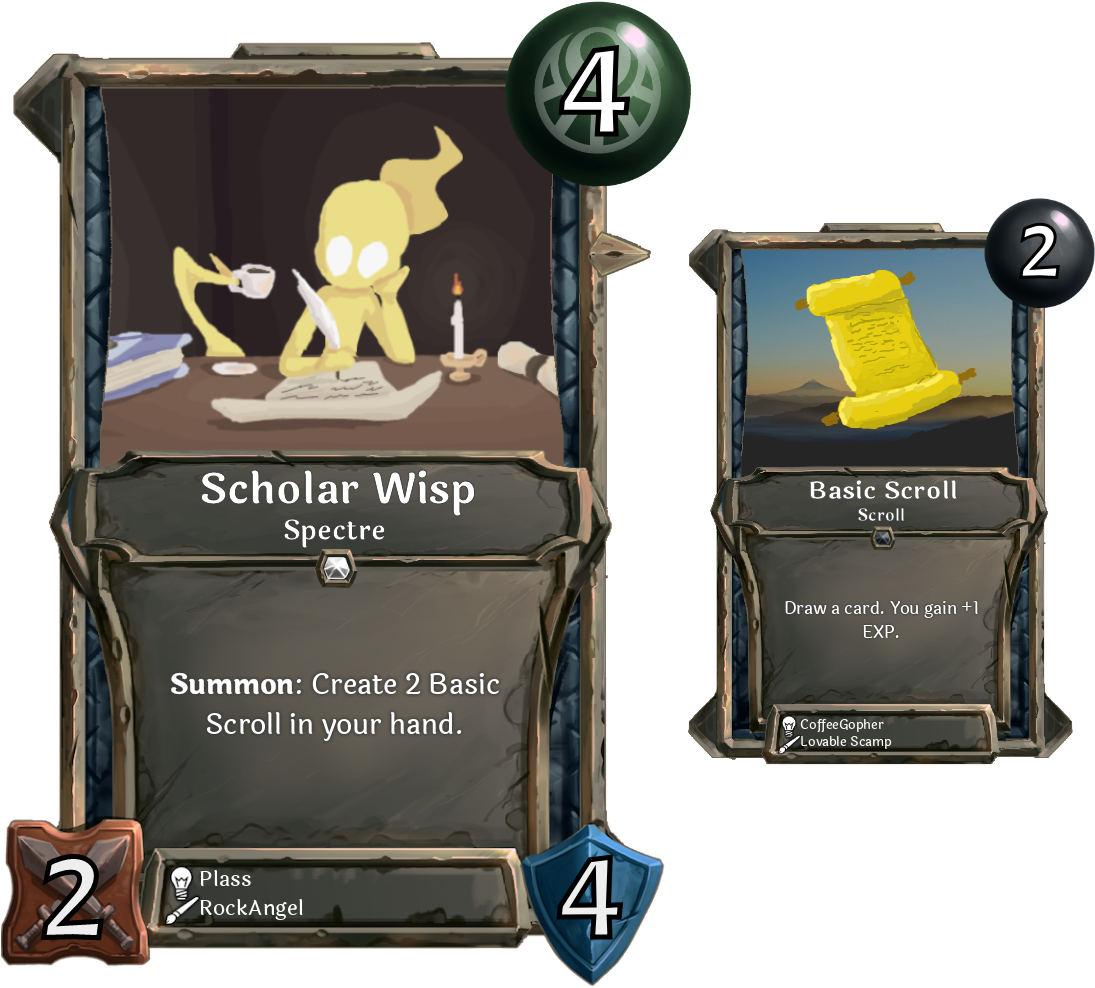 [cosmetic Update] Scholar Wisp - Cartoon Clipart (1113x988), Png Download