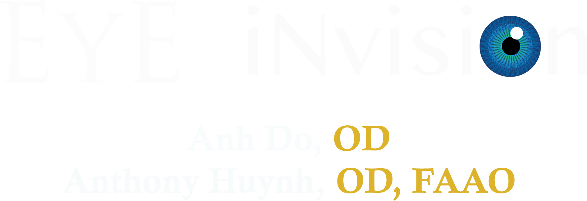 Eye Invision - Tan Clipart (3300x750), Png Download