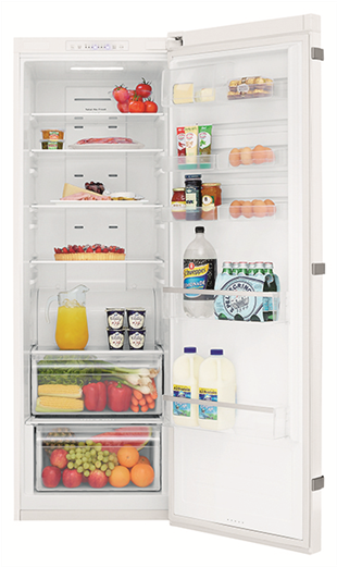 355l White Single Door Refrigerator - Refrigerator Clipart (624x520), Png Download