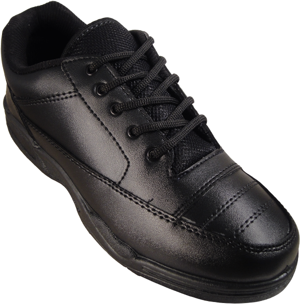 Black - Action School Shoes Clipart (800x625), Png Download