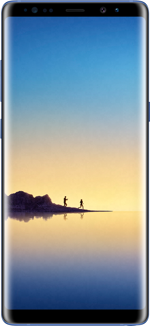 Samsung Mobile Phone Samsung Note 8 Blue - Samsung Galaxy Note 8 Clipart (1200x1200), Png Download