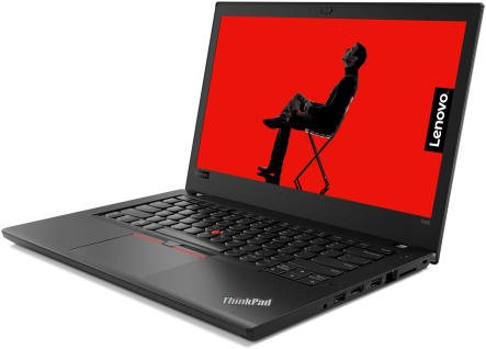 02 Thinkpad T480 Hero Front Facing Left Hd Camera - Lenovo Thinkpad T480 4g Clipart (650x505), Png Download