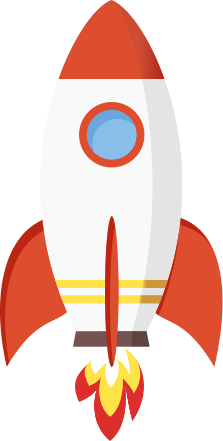 Starting From Only $1000 - Rocket Gif Animation Png Clipart (440x869), Png Download