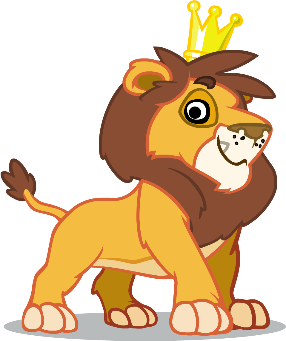 Lion Language-craft, - Cartoon Clipart (1600x1200), Png Download