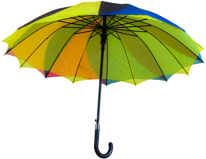 Umbrella Png - Sombrillas O Paraguas Clipart (917x720), Png Download