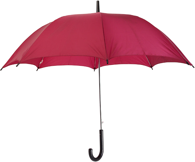 Red Umbrela - Umbrella Clipart (622x517), Png Download