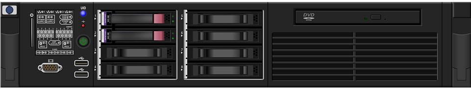 Computer File Mounted Hewlett Packard Network Rack - Disk Array Clipart (960x480), Png Download