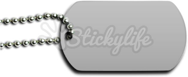 Rip Dog Tag - Chain Clipart (940x587), Png Download