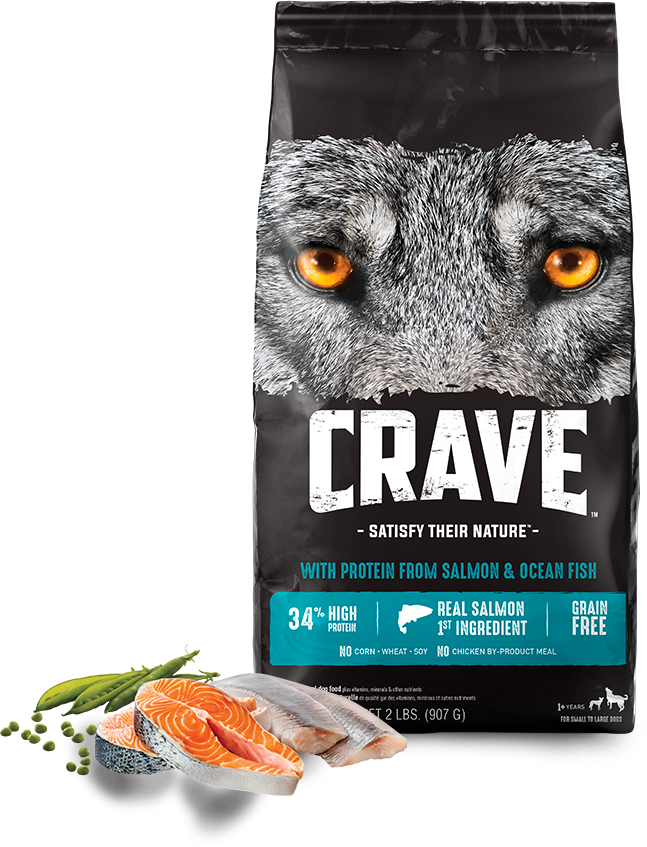 Crave Dog Food Clipart (647x847), Png Download