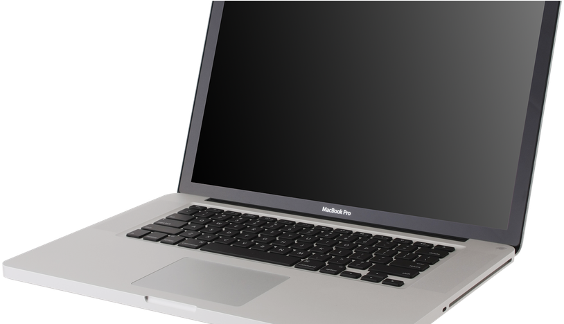 Apple Macbook Pro Png Photo - Netbook Clipart (830x467), Png Download