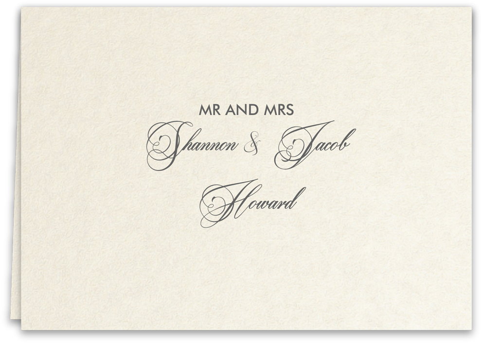 Thank You Card Everlasting Glam - Calligraphy Clipart (1000x1000), Png Download