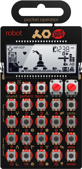 Features - Teenage Engineering Po 28 Clipart (800x800), Png Download