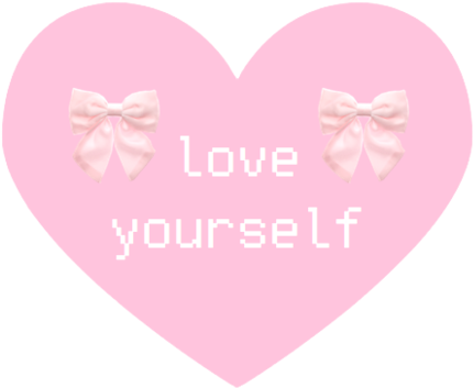 Kawaii Sticker - Heart Clipart (443x387), Png Download