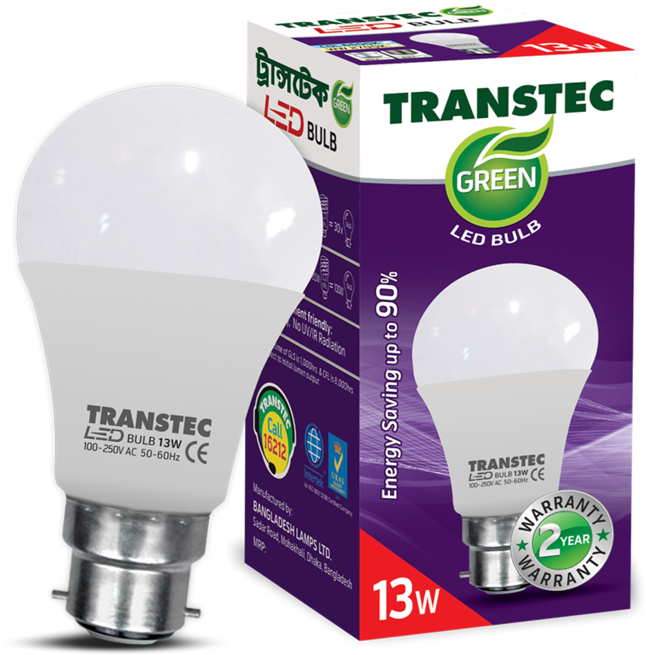 Transtec Led Bulb Price In Bangladesh Clipart (963x1000), Png Download