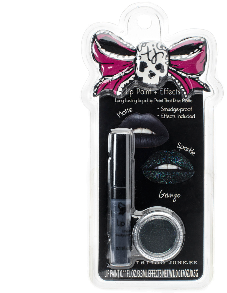 False Grunge - Tattoo Junkee Lip Paint Clipart (1000x1000), Png Download