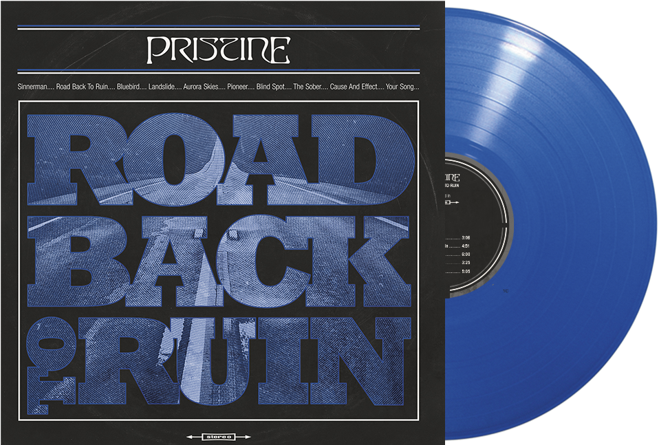 Pristine Road Back To Ruin Blue Vinyl - Cd Clipart (1000x1000), Png Download