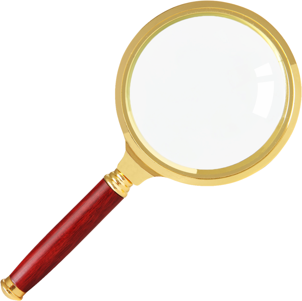 Spy Glass Png - Transparent Background Magnifying Glass Png Hd Clipart (1000x1000), Png Download