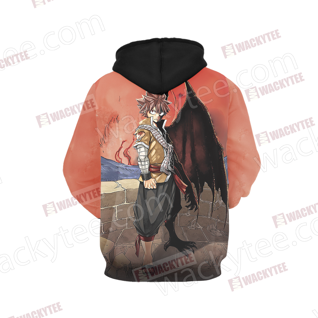 Dragon Cry Natsu Dragneel 3d Hoodie Fullprinted No Clipart (1024x1024), Png Download