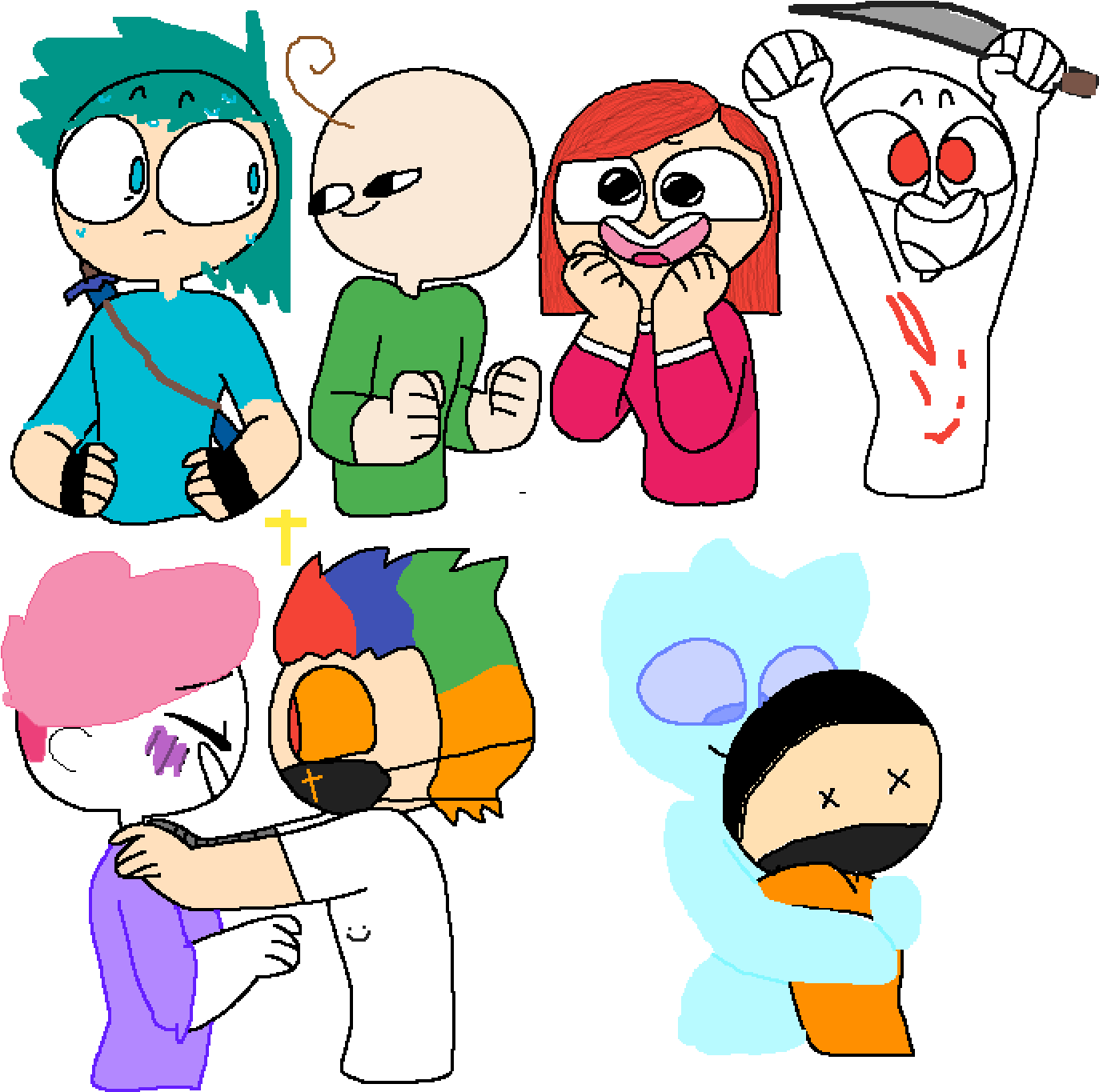 I'm A Fan Of Baldi - Cartoon Clipart (1400x1400), Png Download