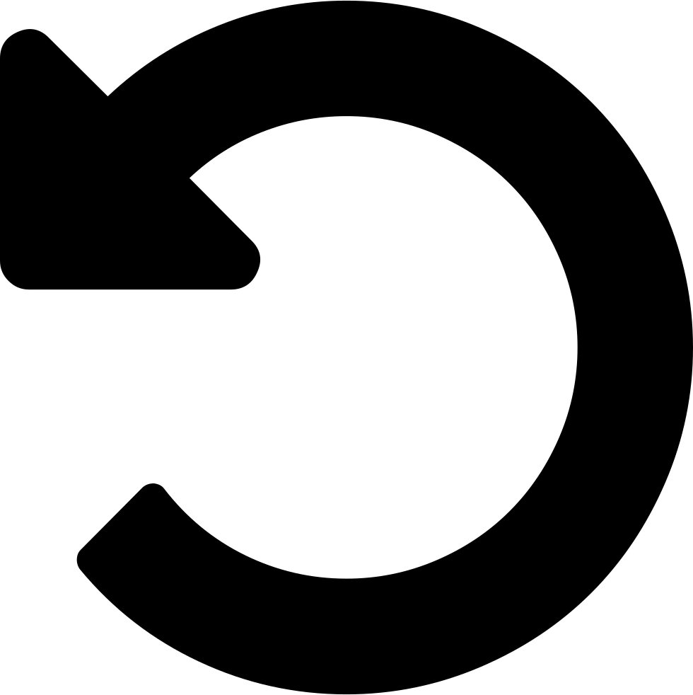 Png File Svg - Undo Icon Clipart (980x982), Png Download