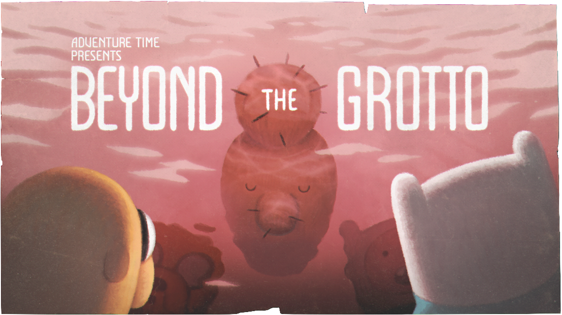 Adventure Time Title Card Bot - Beyond The Grotto Title Clipart (1158x650), Png Download