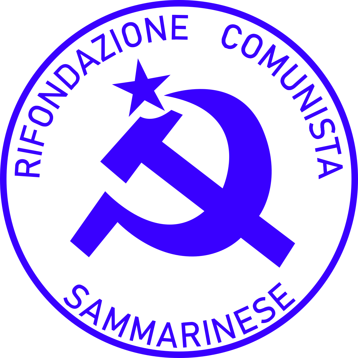 Sammarinese Communist Refoundation - Communist San Marino Clipart (1200x1200), Png Download