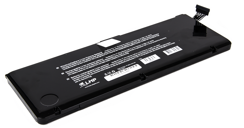 Lmp Battery Macbook Pro 17" Alu Unibody - Laptop Battery Clipart (1440x504), Png Download