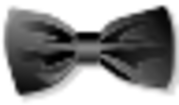 Black Bow Tie Clipart (600x600), Png Download