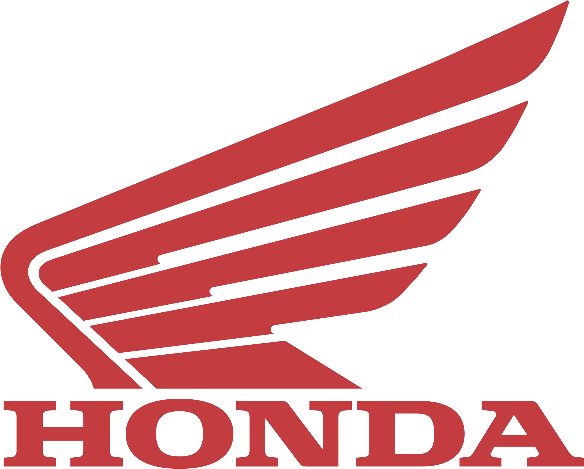 Honda Logo Transparent - Honda Motorcycle Logo Clipart (2400x2400), Png Download