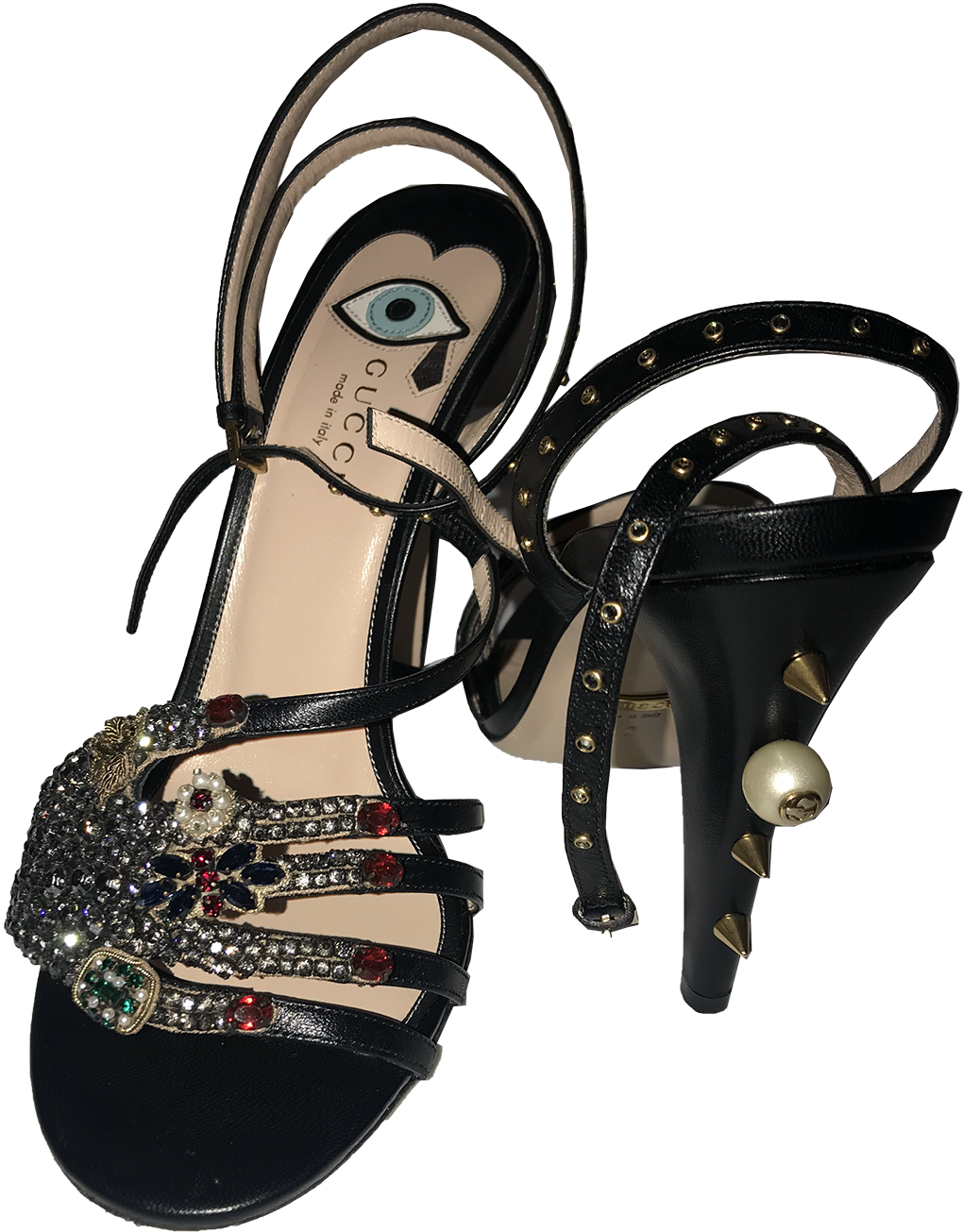 Gucci Heels Png - Sandal Clipart (1200x1600), Png Download