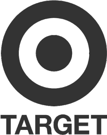 Clients Target Levis2 - Target Black And White Logo Clipart (1000x667), Png Download