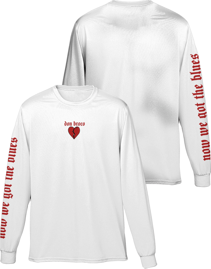 Buy Online Don Broco - Long-sleeved T-shirt Clipart (1000x1000), Png Download