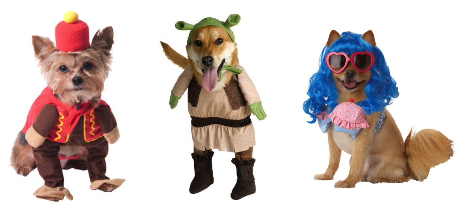 Pet Halloween Costume - He Dress Fine As Heck Clipart (1488x672), Png Download