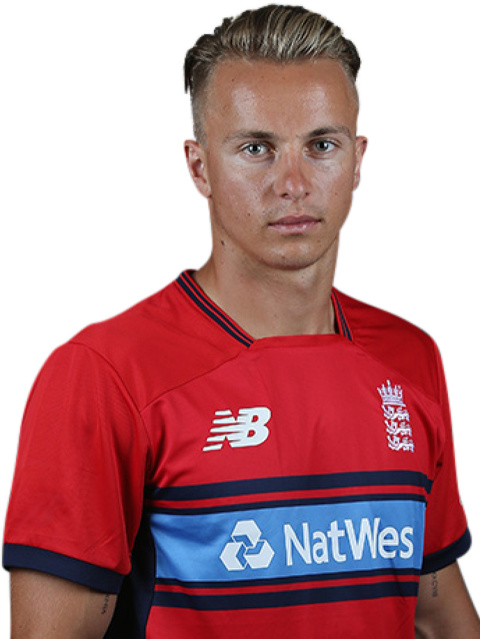 English Cricket Tom Curran Clipart (689x918), Png Download