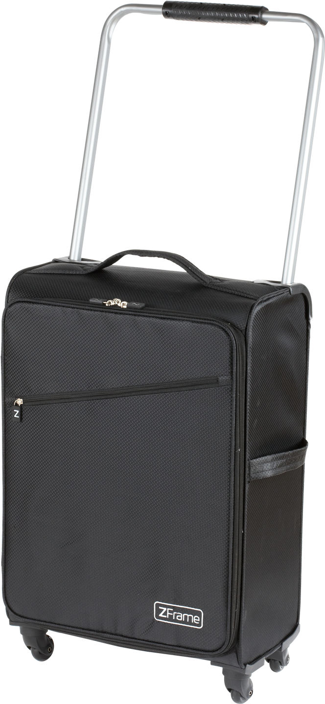 Zframe Super Lightweight Suitcase, 18\ - Mallette À Roulette Commercial Clipart (1130x1567), Png Download