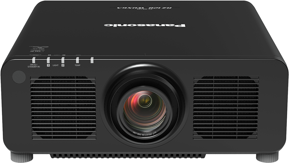 Pt-rz120b Front Png - Panasonic Pt Rz120 Clipart (1280x800), Png Download